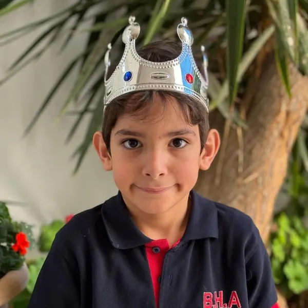 A BHA student smiling
